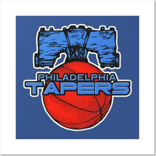 Defunct Philadelphia Tapers Basketball Team Posters and Art